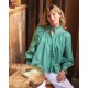 Scholl Blouse Golf Hole Green with Chalk Hand Smocking Edition 72